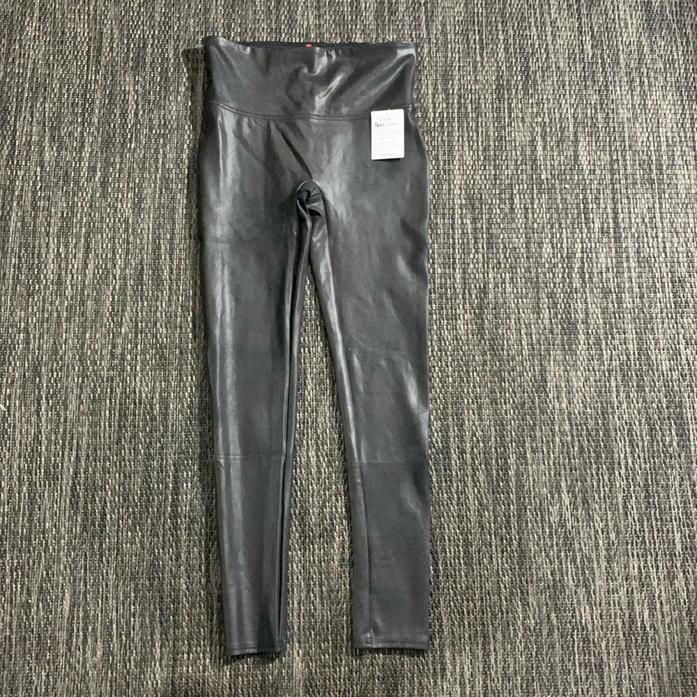 Spanx NEW faux leather leggings